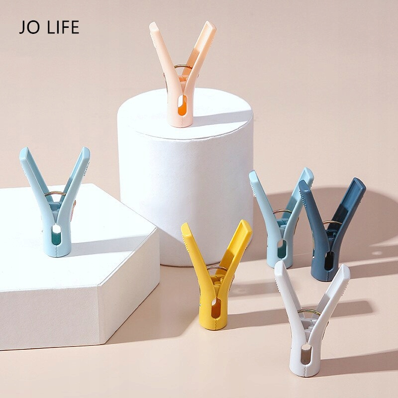 Štýl 20 kusov Jo Life Plastové spony vešiakov