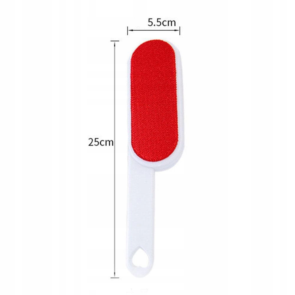 Štýl 25x5,5 cm dvojité kefy na vlasové kefy na pohovke