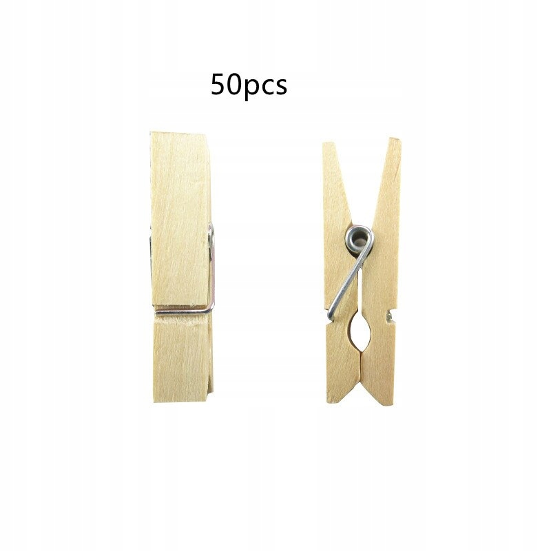 Štýl 50 kusov 5 cm mini prírodné drevené oblečenie