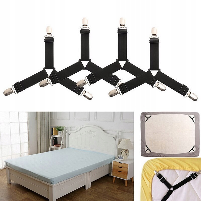 Black Clip Style 4 PCS. Grippers String to Po