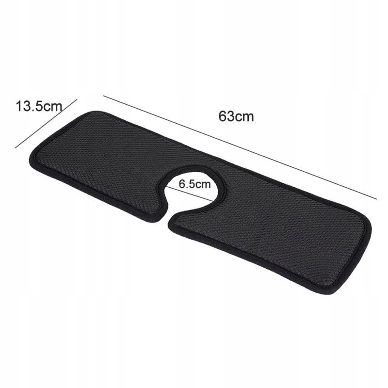 Čierny štýl-63x13,5 cm Tap Splash Mate Cloth