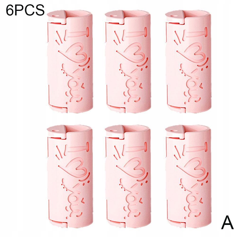 Štýl č. 2 6 Pients Clips pre plastický plastic