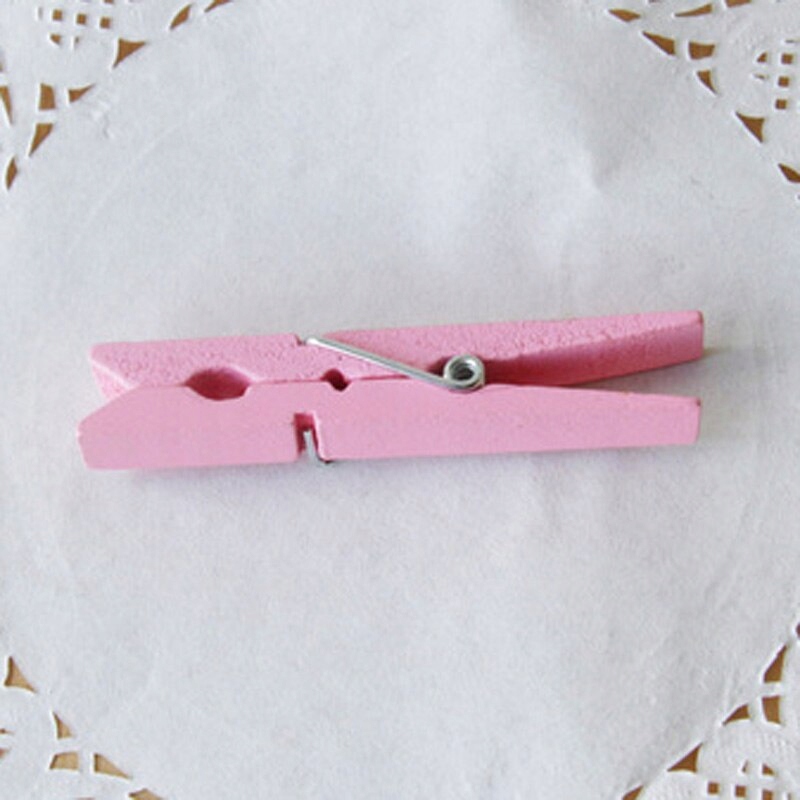 Štýl č. 2 DIY Mnoho farieb veľká drevená pracka