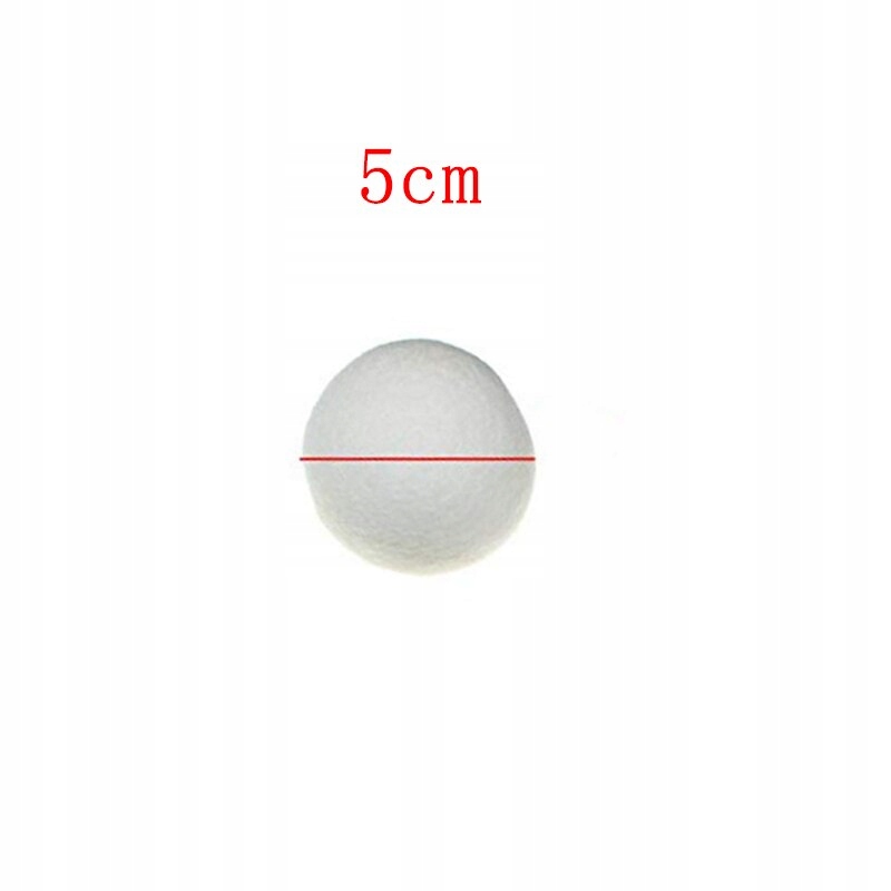 Štýl s priemerom 5 cm % vlnených guličiek pre sušičky