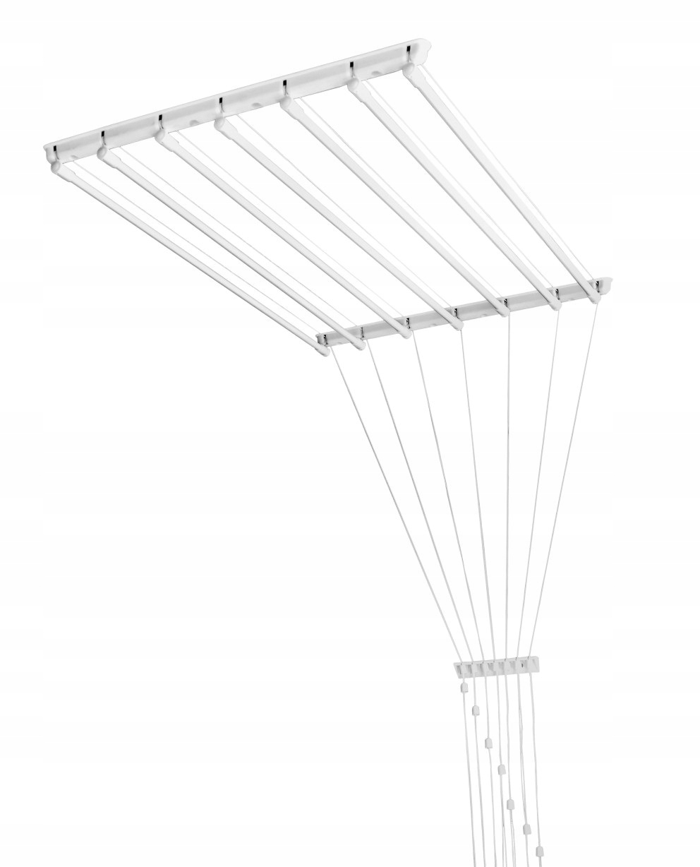Kúpeľňová sušička biela 7 barov 7x200 cm