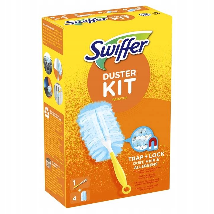 Swiffer Duster kefa na prach + 4 náplne