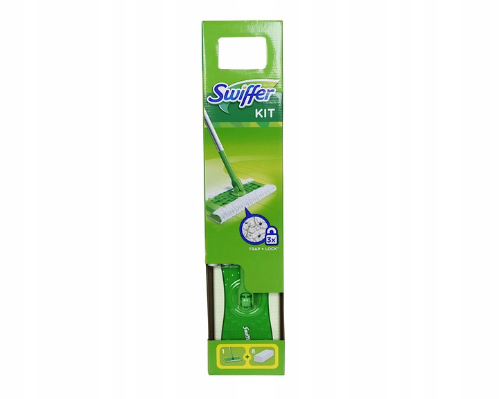 Swiffer mop + mop vkladá 8 ks pre prach vlasov