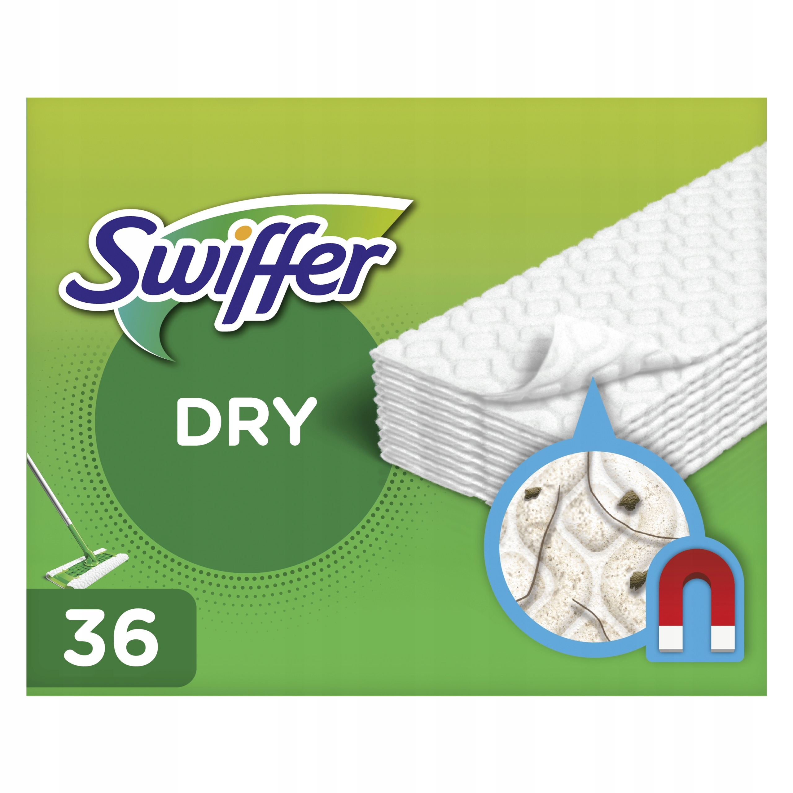 Swiffer mop handry zhromažďovanie prachu 71 ks.