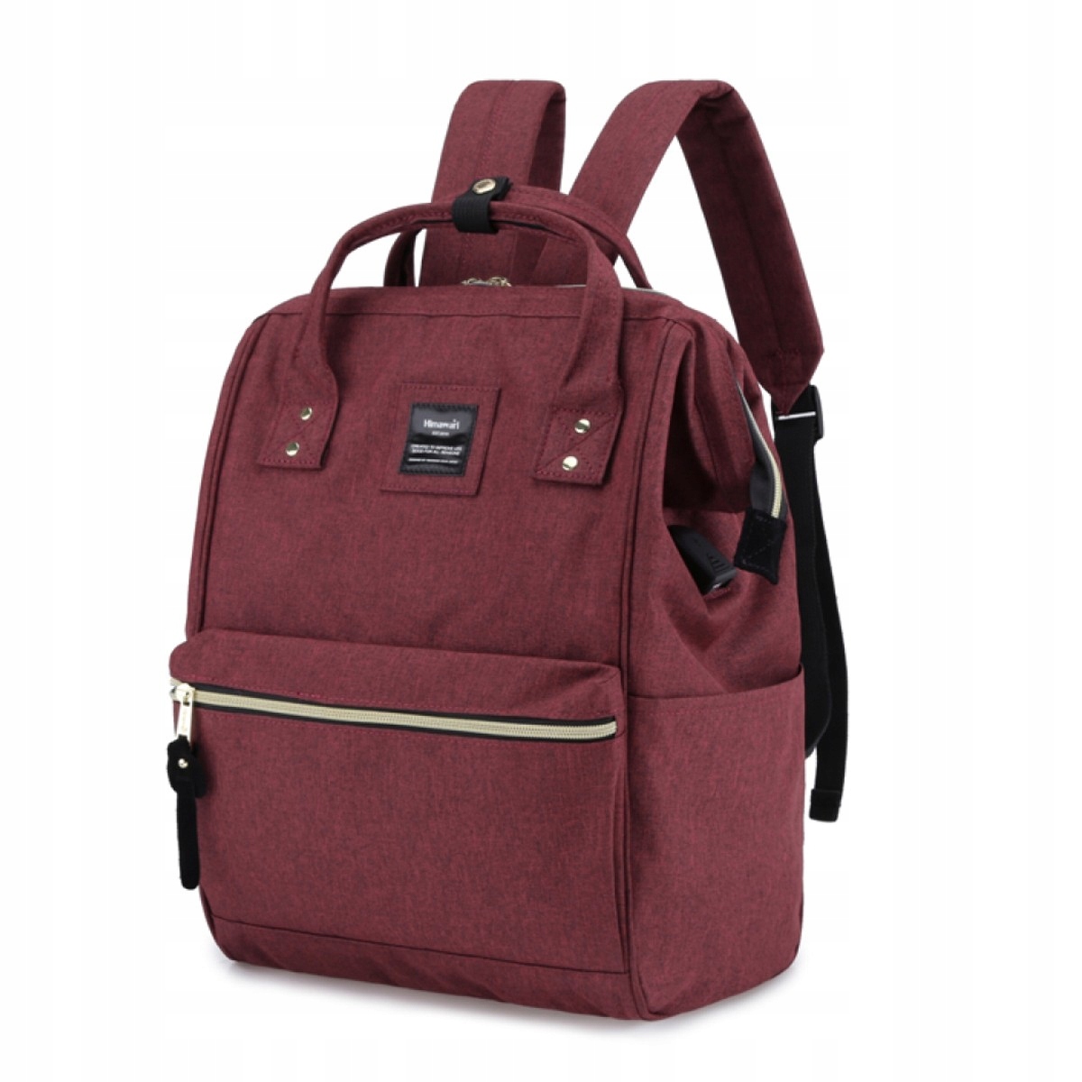 Himawari School Backpack červený