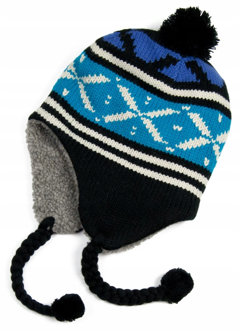 Zimný nenávisť Uszatka Szaleo Black, Blue. Universal