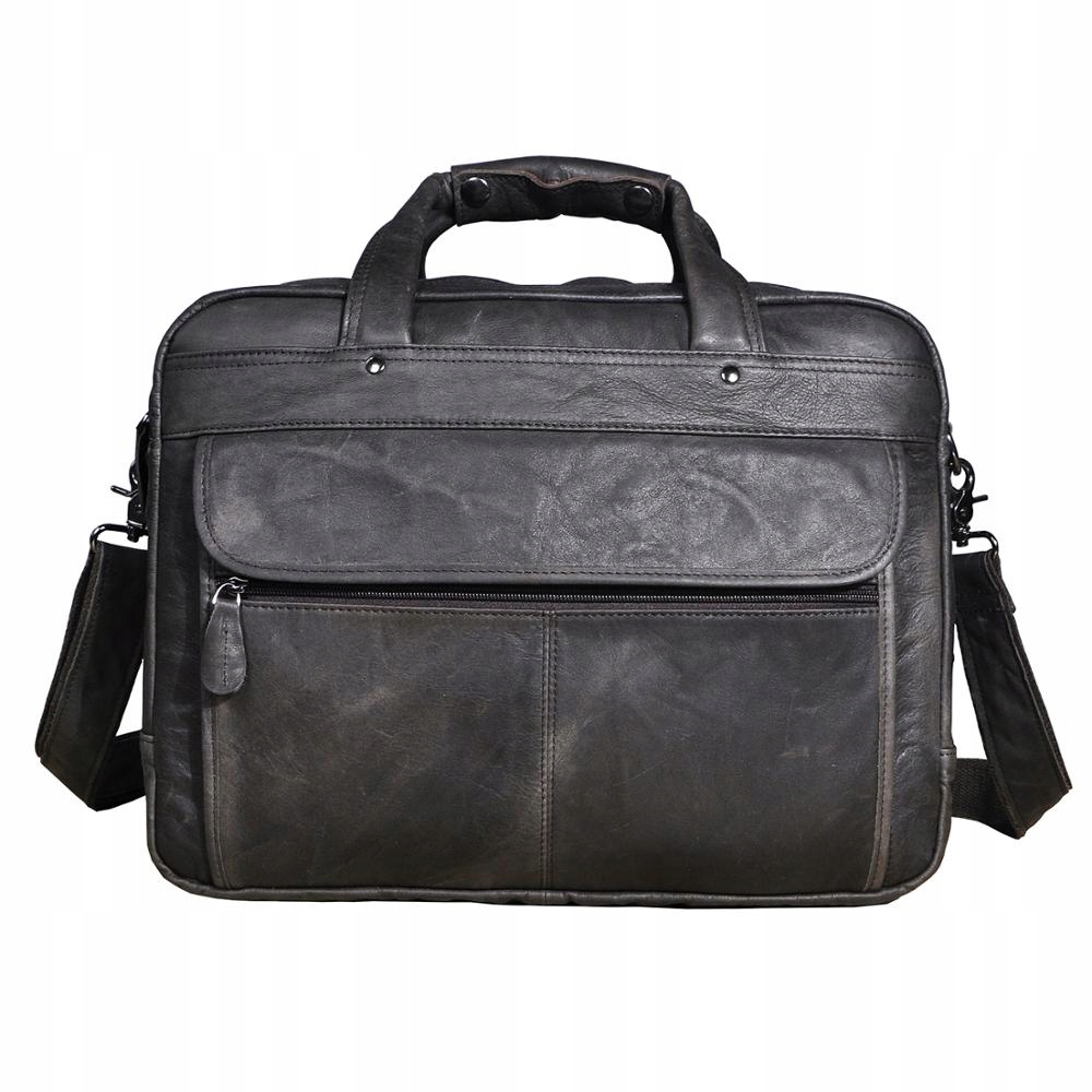 Šedé plátno + hrubé skutočné vintage kožené tote