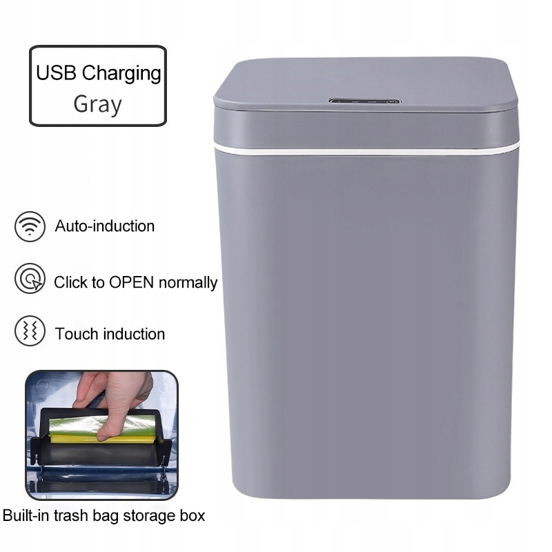 Šedý USB Style 16L Intelligent KO