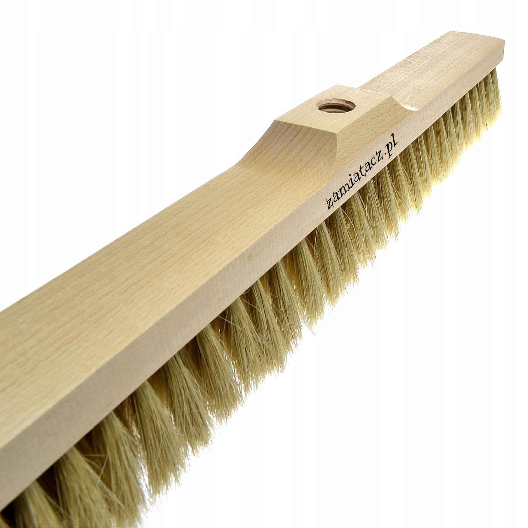 60 cm zametacia kefka s prírodnými štetinami