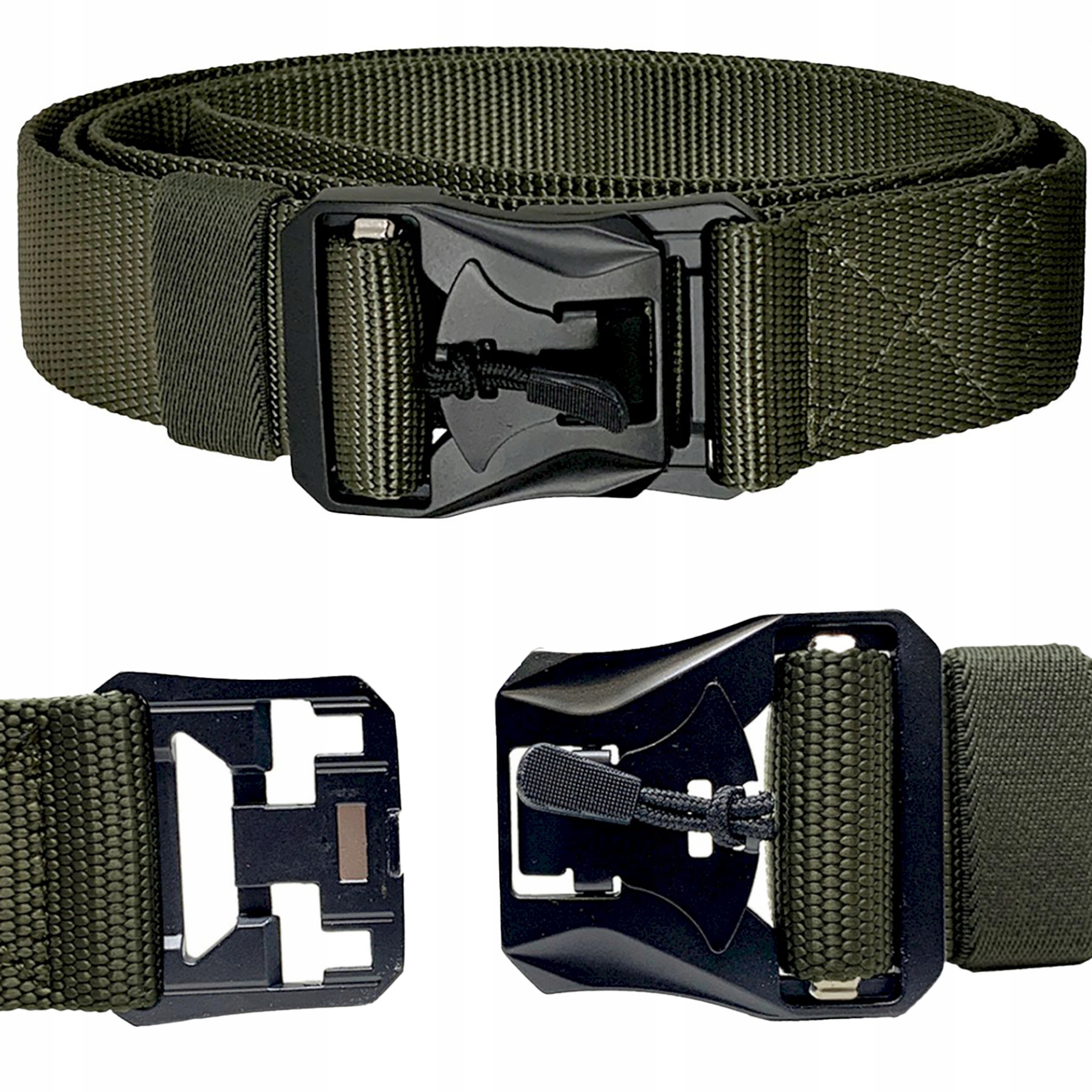 Opasok - Belt Texar Khaki, Green - Unisex Product
