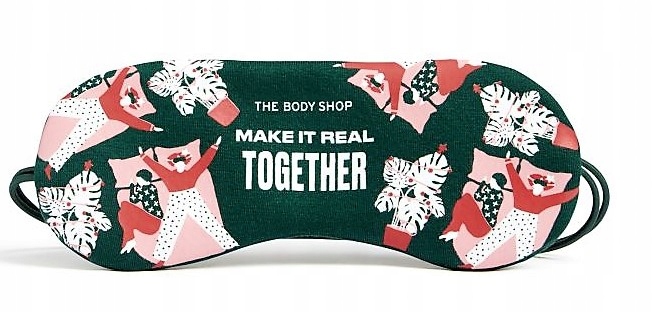 Maska na spanie - The Body Shop Black, Pink, Grey Eye Band