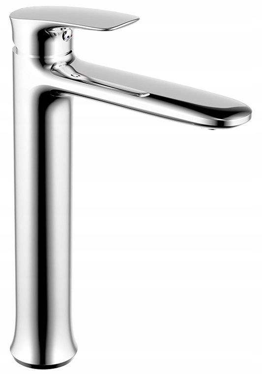 TimeA Washbasin Faucet bez odtoku, vysoký, chróm