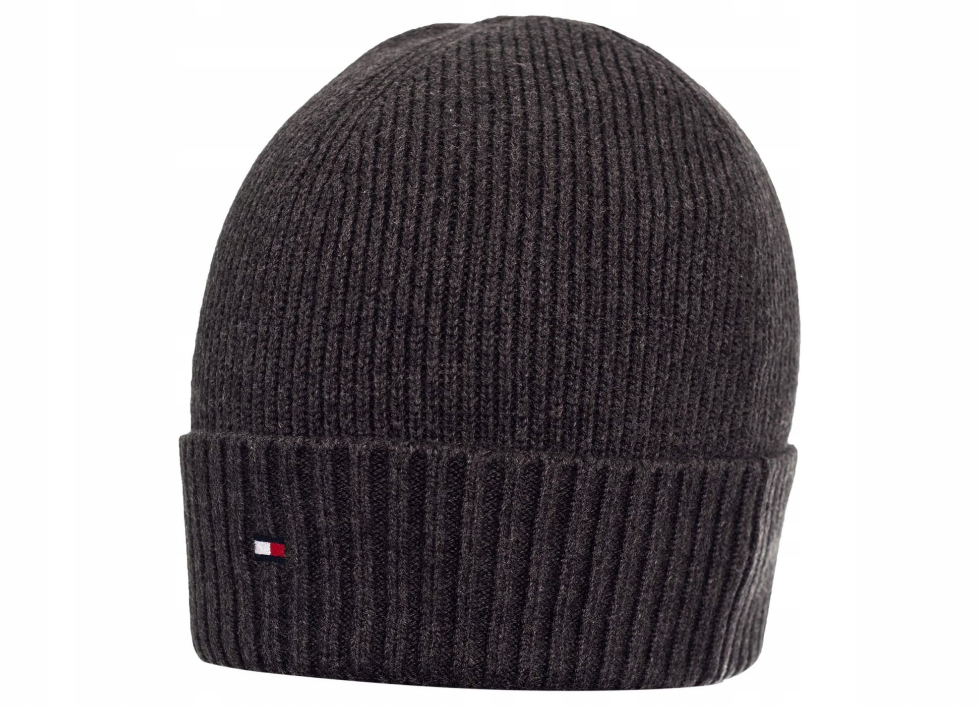 Tommy Hilfiger zimná čiapka vlajka grafit