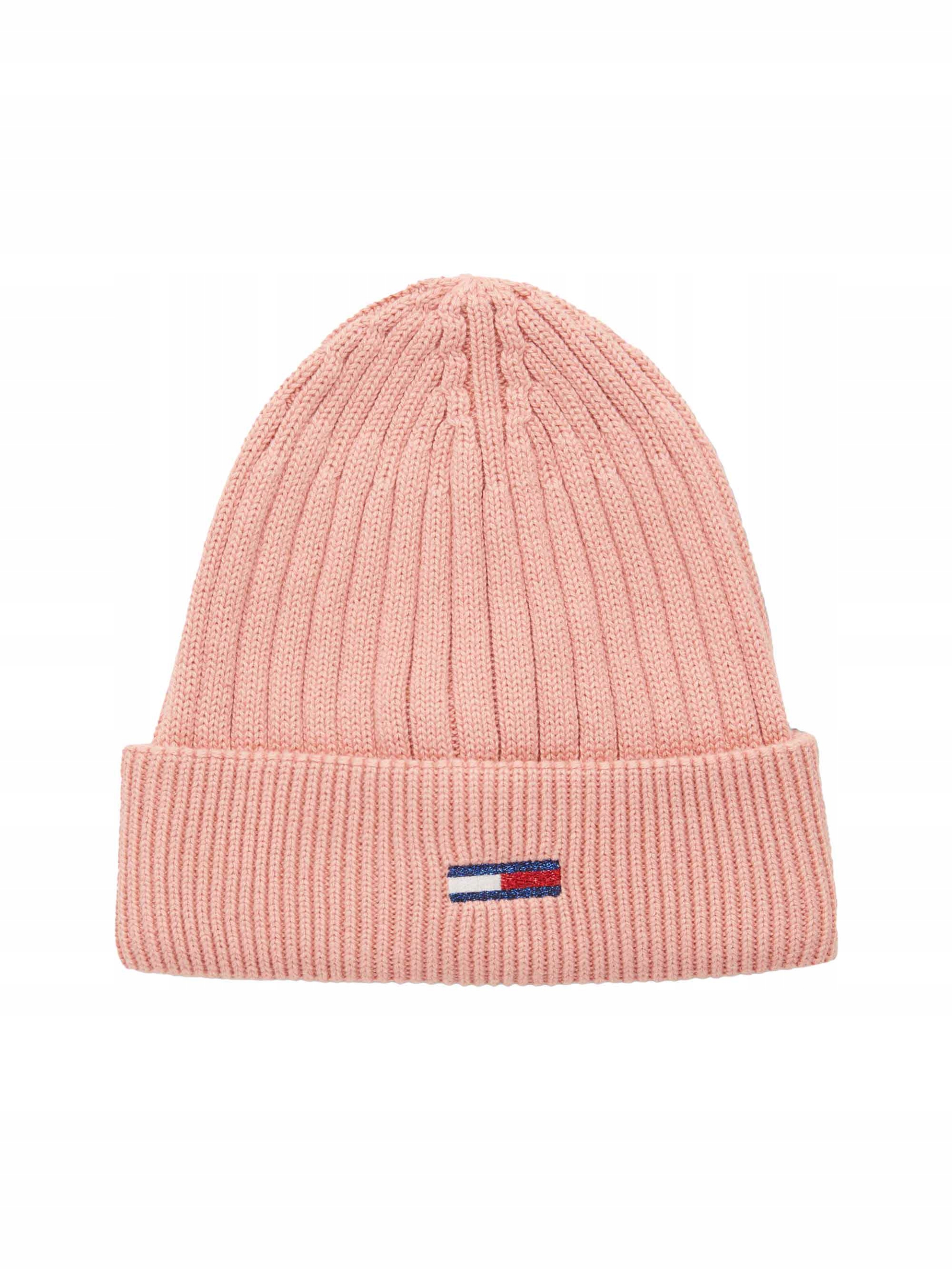 Zimná čiapka Tommy Hilfiger, t. J. Peach