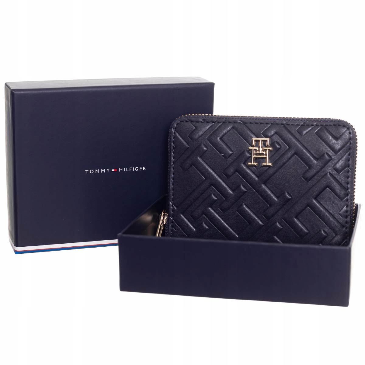 Peňaženka - Tommy Hilfiger peňaženka Ekologická námornícka modrá ikonický Tommy Med za mono - ženský produkt