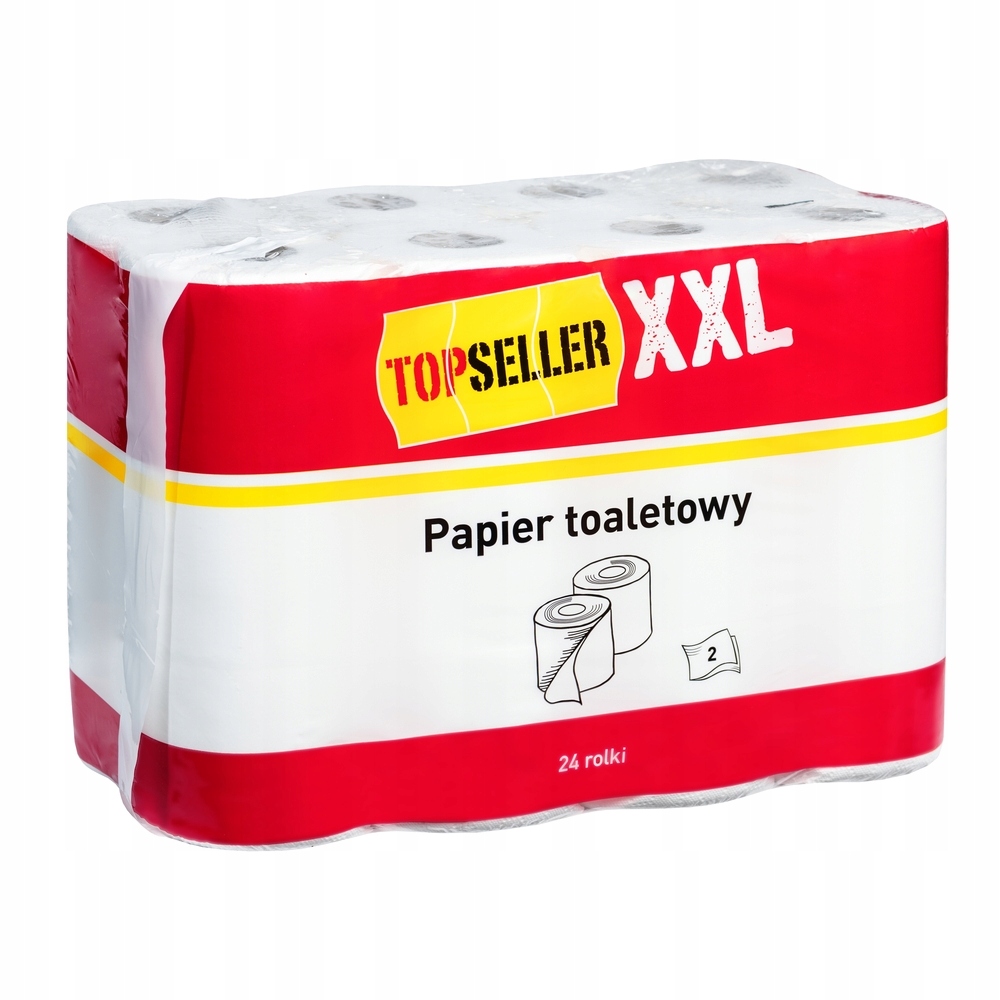 Topseller xxl toaletný papier 24 valčekov 2-vojna