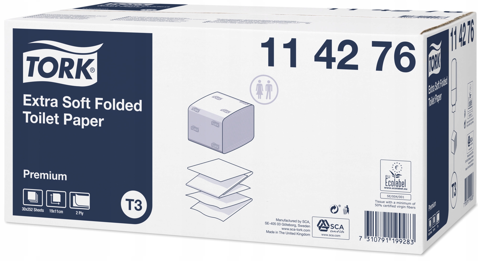*Tork toaletný papier T3 Objem v prémiovom 114276 *