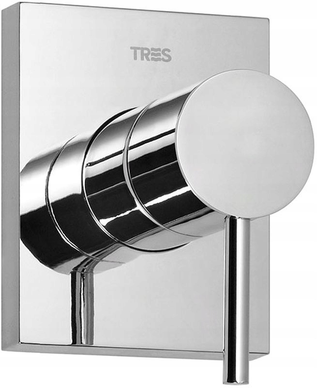 Tra Max. Flush -Mounted Shower Battery Chrome