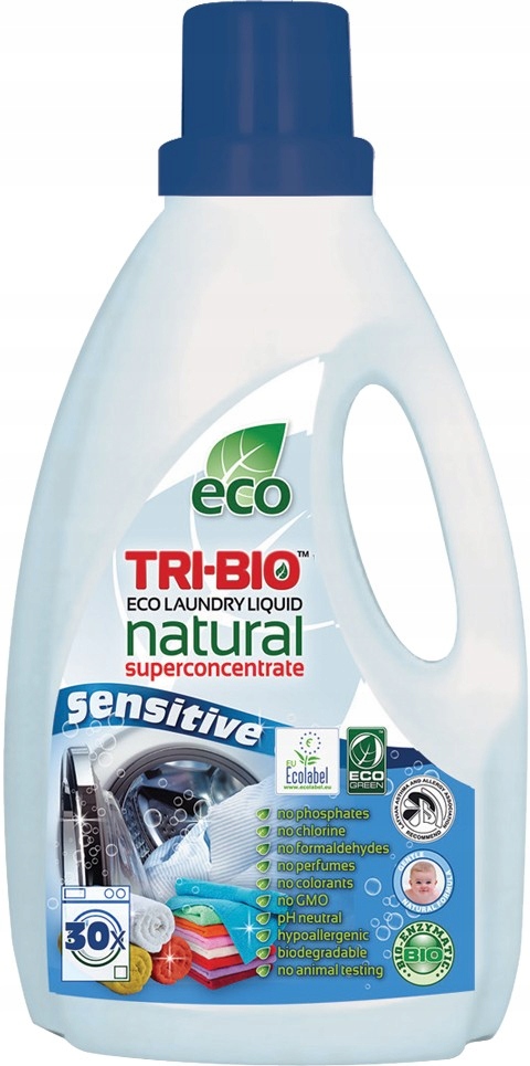 Prací gél - Tri-bio ekologické umývanie kvapaliny 1,42l
