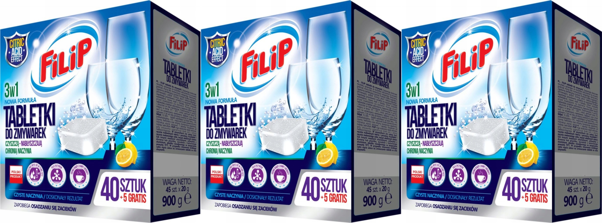 Pilulky na umývačky riadu Filip 120 + 15 kusov zadarmo !!!