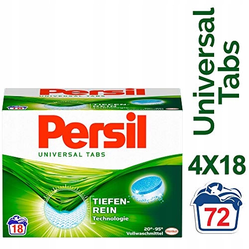 Pracie kapsuly a tablety - Pracie tablety. Persil Universal 72 kusov