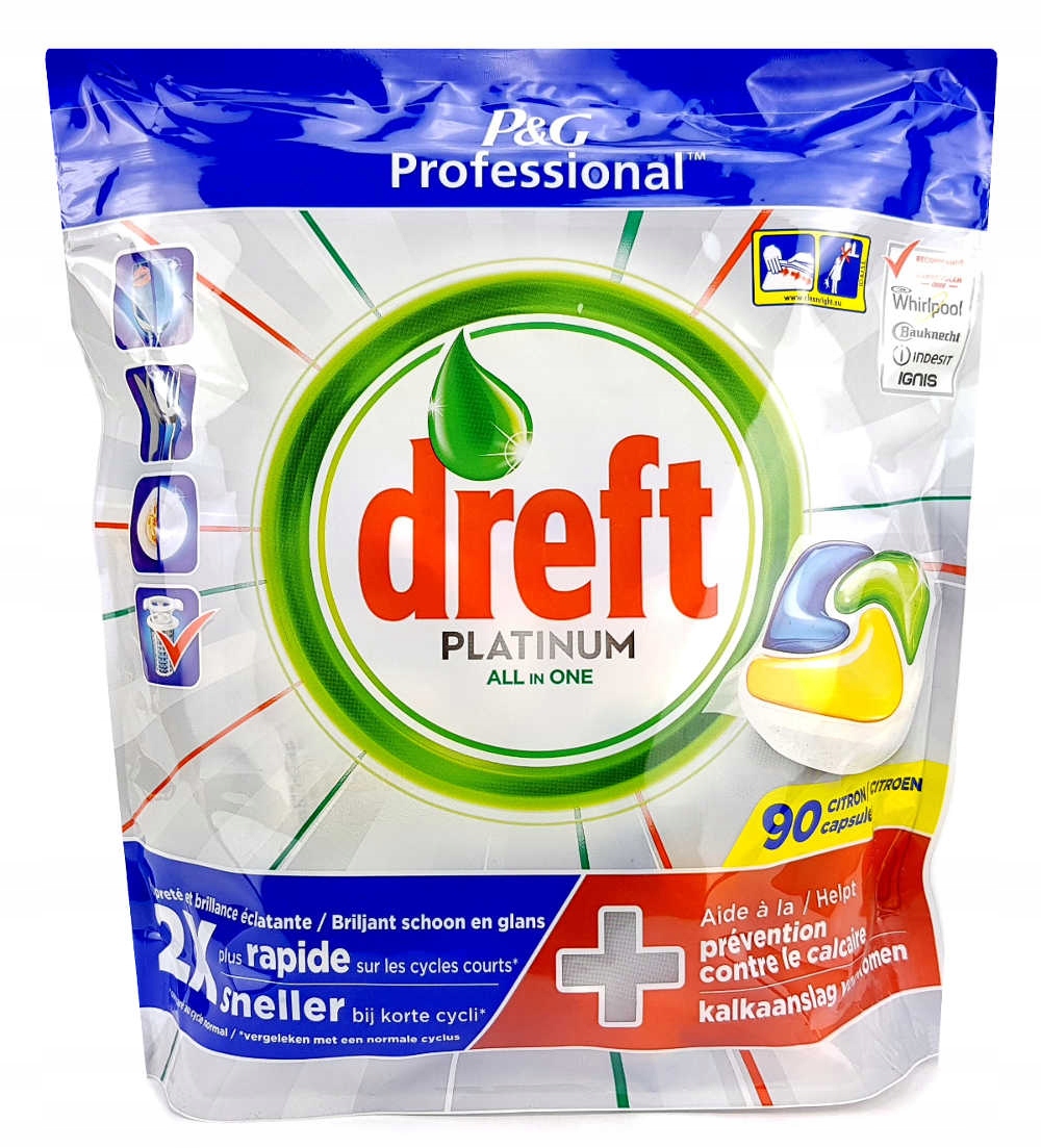 Tablety do umývačky DREFT (Fairy) Lemon 90 ks