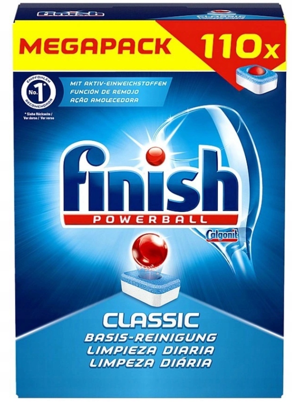 Tablety pre umývačku riadu CLASSIC 110X Powerball