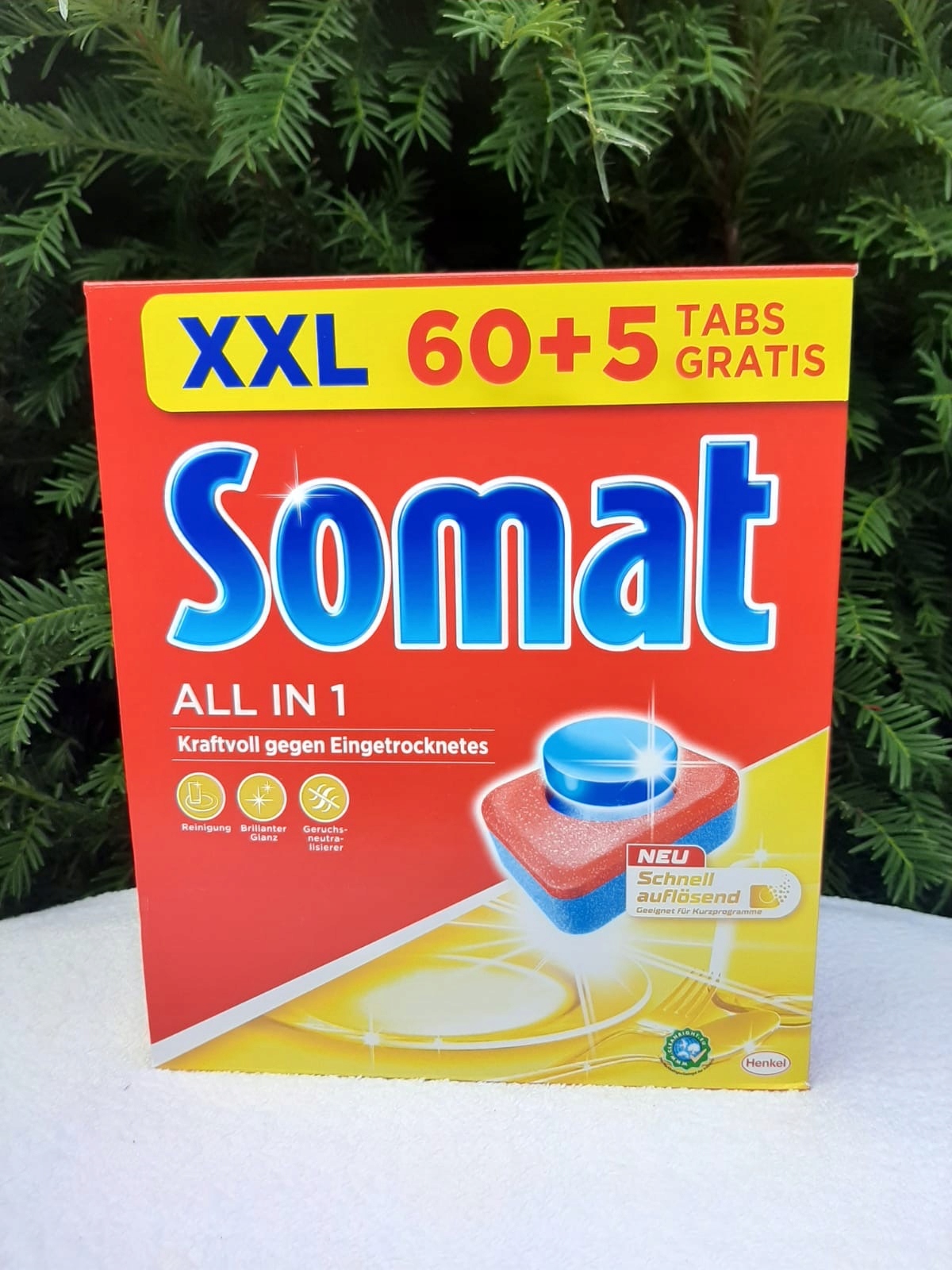 Tablety do umývačky SOMAT XXL 60 + 5 ks. (DE)