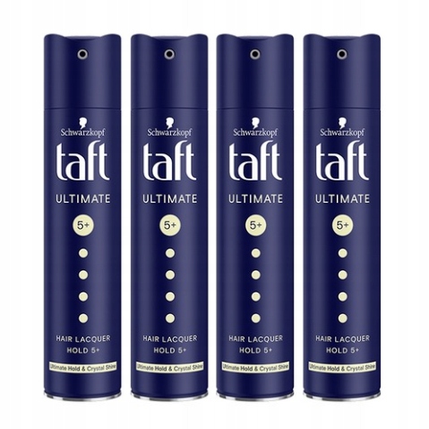 Taft Ultimate extra silný lak na vlasy 4x250 ml