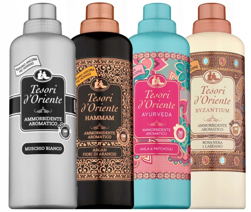 Aviváž - Tesori Dorientine Oplávanie kvapalina 4x750ml 4 Typy