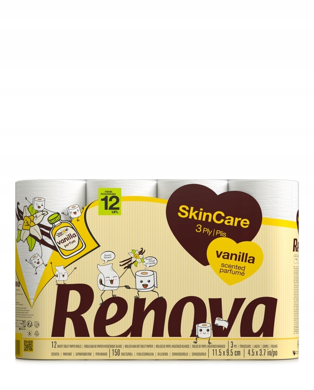 Štýl toaletného papiera Renova 12 ks