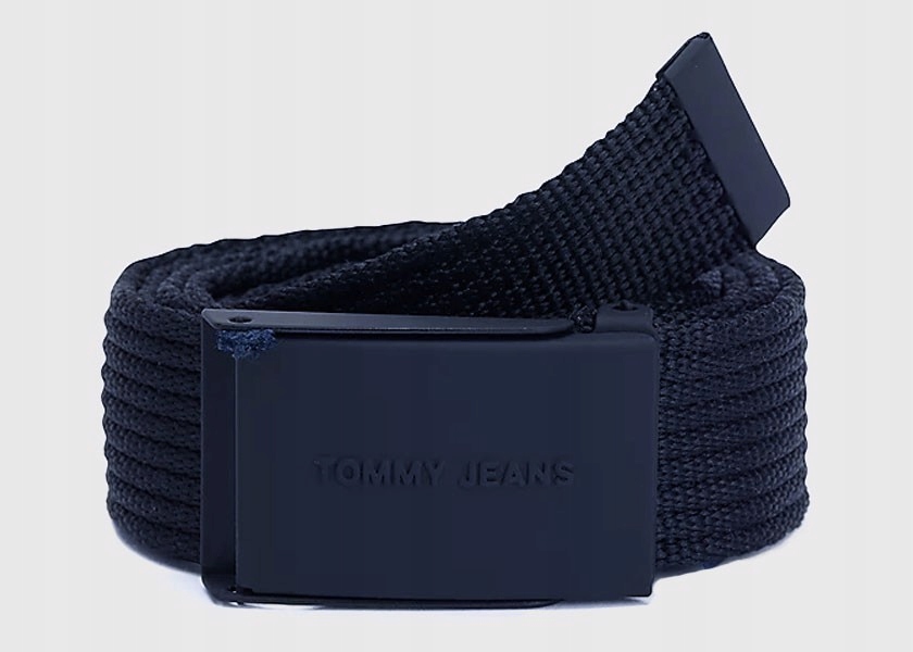 Opasok - Tommy Jeans Navy Belt - mužský produkt