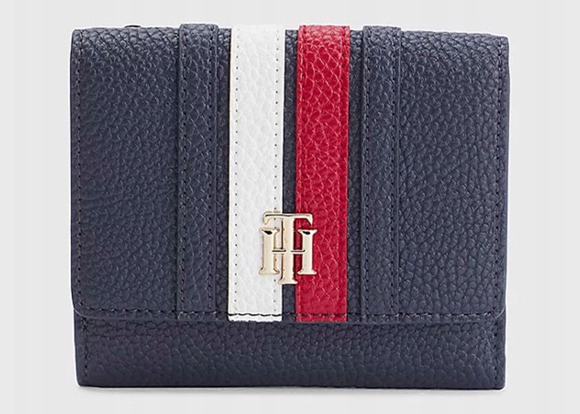 Peňaženka - Tommy Hilfiger Navy Blue TH Element Med for Corp - ženský produkt