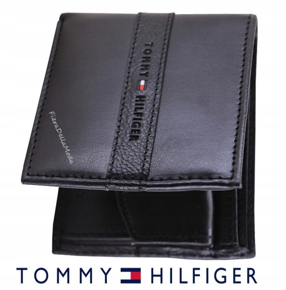 Peňaženka - Tommy Hilfiger Natural Leather Black 31Tl130088 - Pánsky produkt