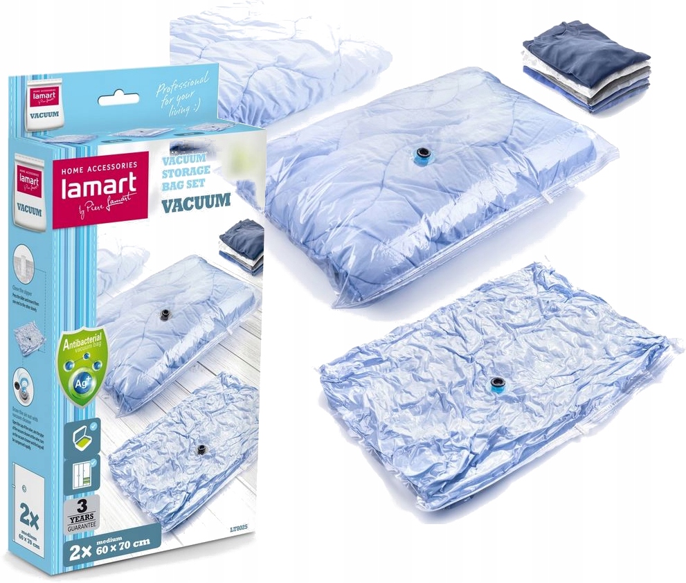 Vákuová taška 60x70 2 ks Lamart Bag