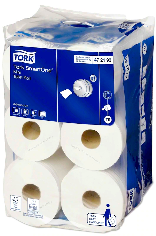 Tork 472193 toaletný papier v mini role T9 x12