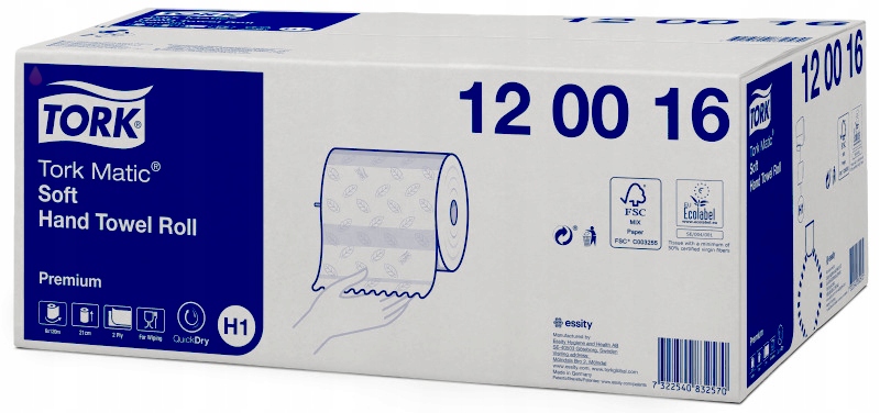 Tork matický prémiový mäkký uterák v rolke 120016