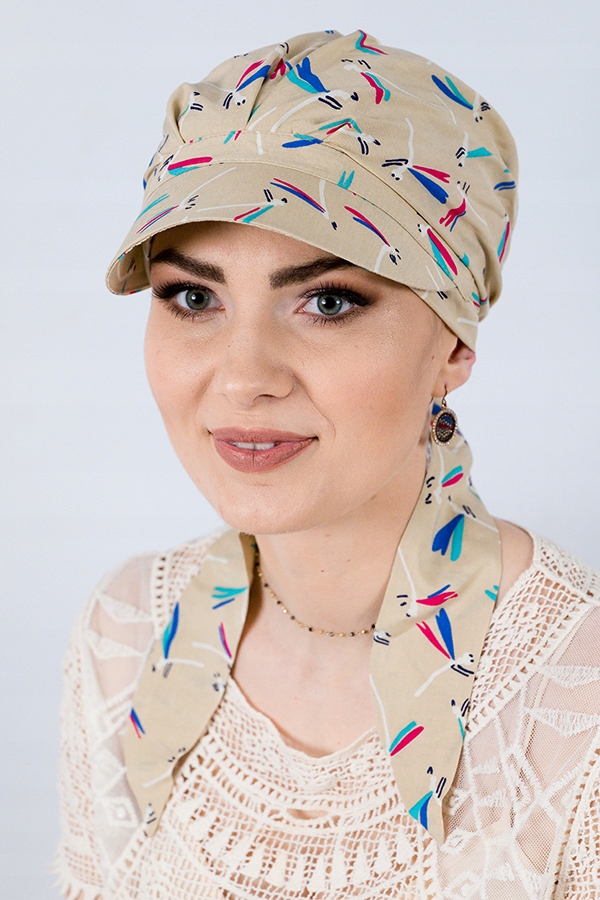 Vera's šál s bavlnenou strechou - Turban - 1/21