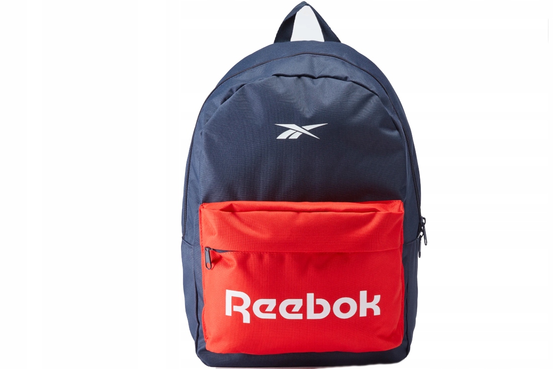 Single -Chamber School Backpack Reebok Shades of Red, Shades of Blue 29 L
