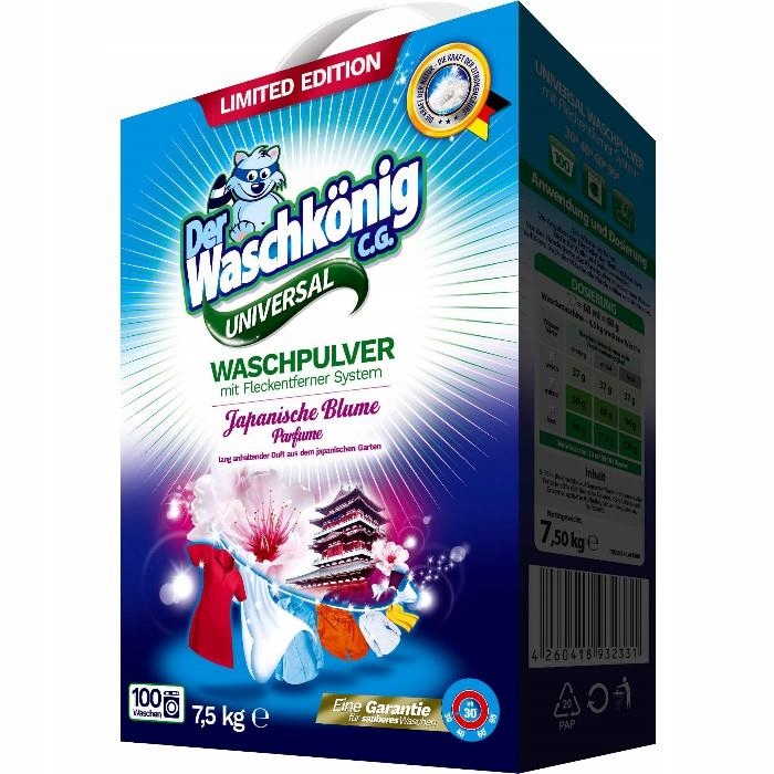 Prací prášok - Univerzálny JAPAINISCHE BLUMA Prášok 7,5 K