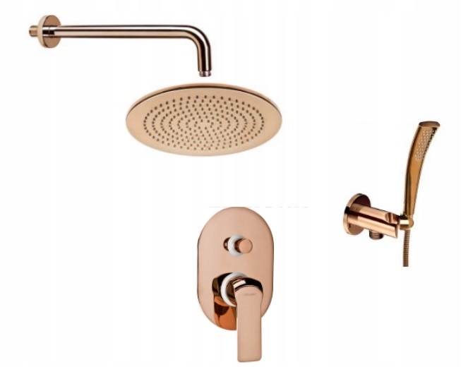 Valvex Aurora Rose Gold Golden Flush Set