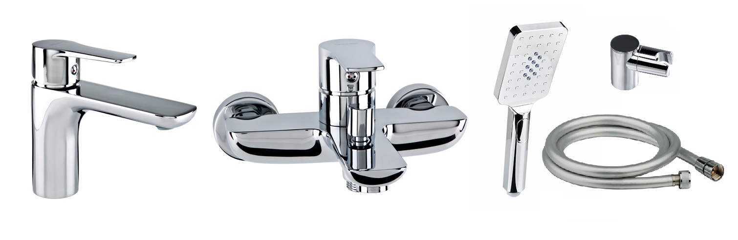 Valvex dal Washbasin + vaňu + sprejový set.
