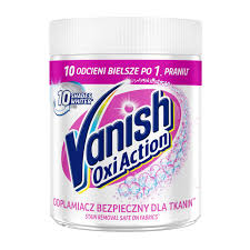 Odstraňovač škvŕn - Vanish Oxi Action Pripomienka pre bielu 6x470 g