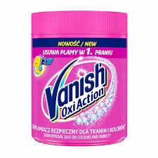 Odstraňovač škvŕn - Vanish Oxi Action Pripomienka pre 6x470 g farby
