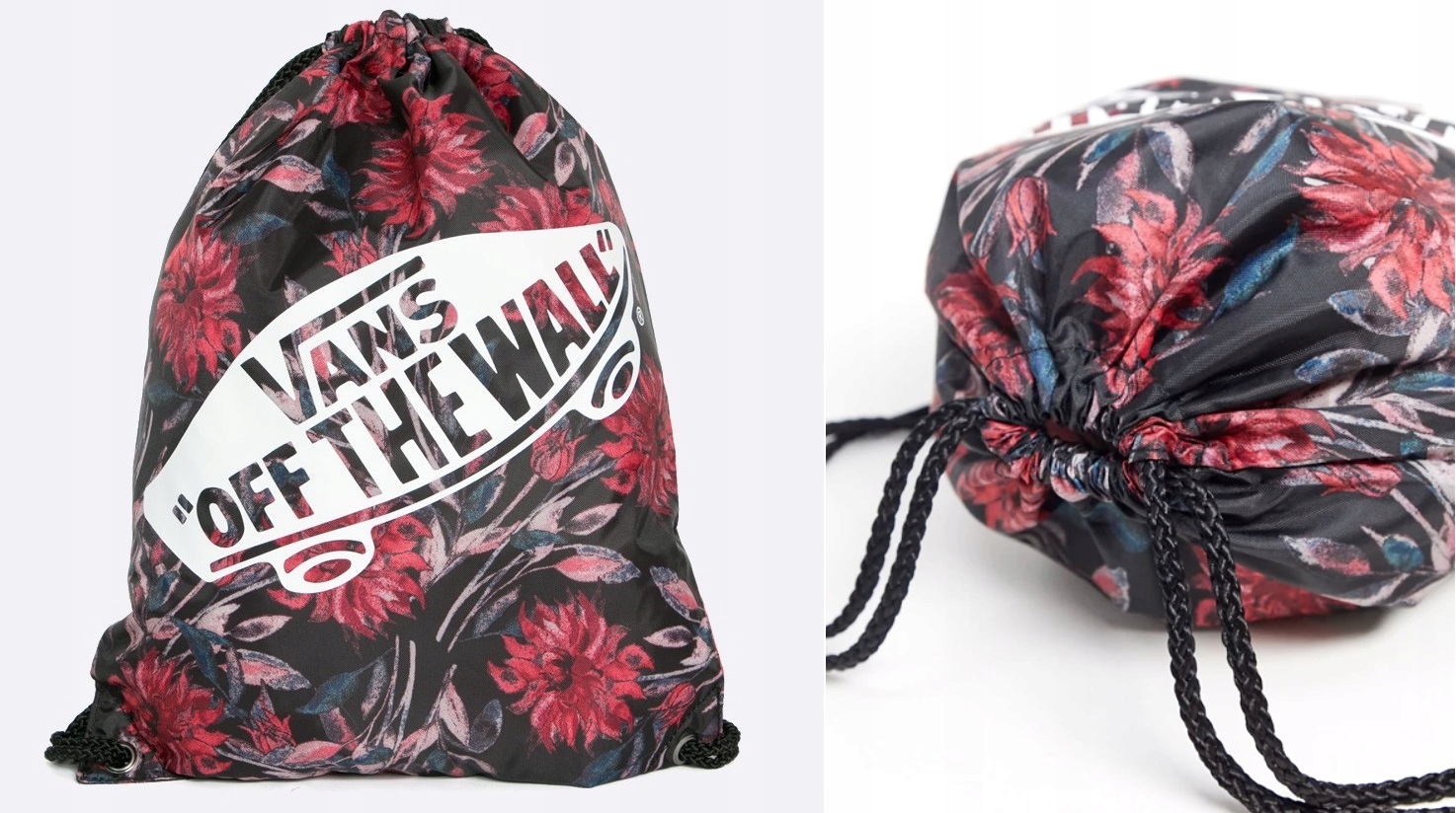 Batoh Vans Banched Bag Black Dahlia čierna, červená, ružová, strieborná, šedá, viacnásobná