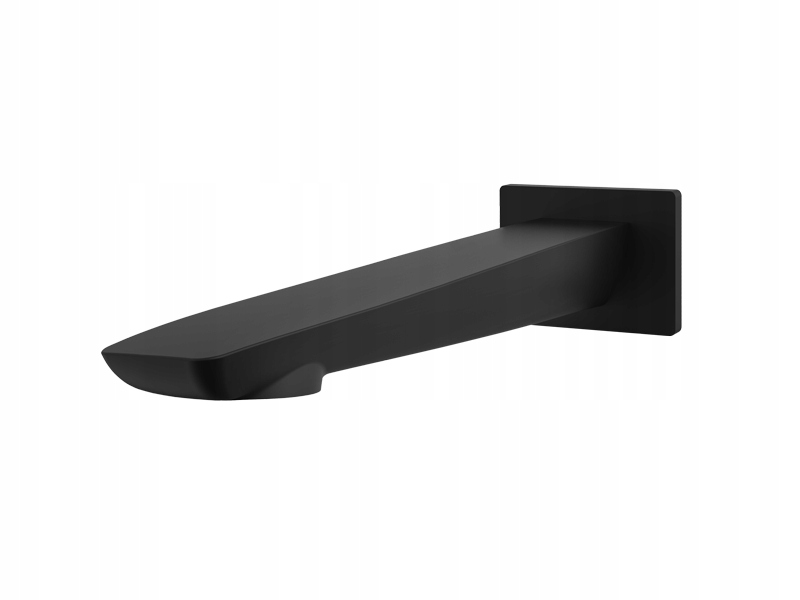 Vedo Deso Nero Wall Bath Spout 185 mm